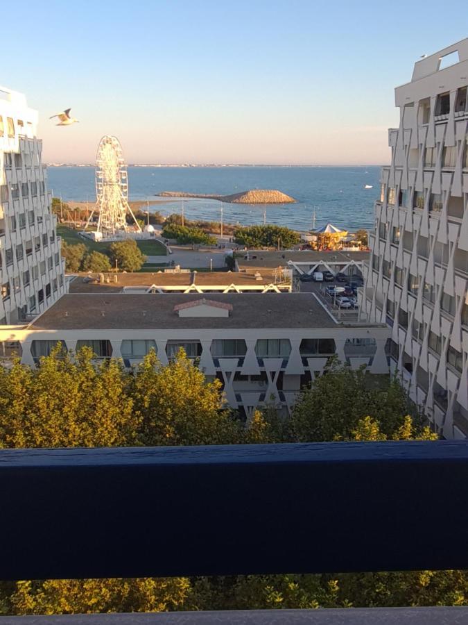 Appartement Lumineux Avec Vue Sur Mer A 50 M De La Plage Et Du Centre 라그랑모트 외부 사진