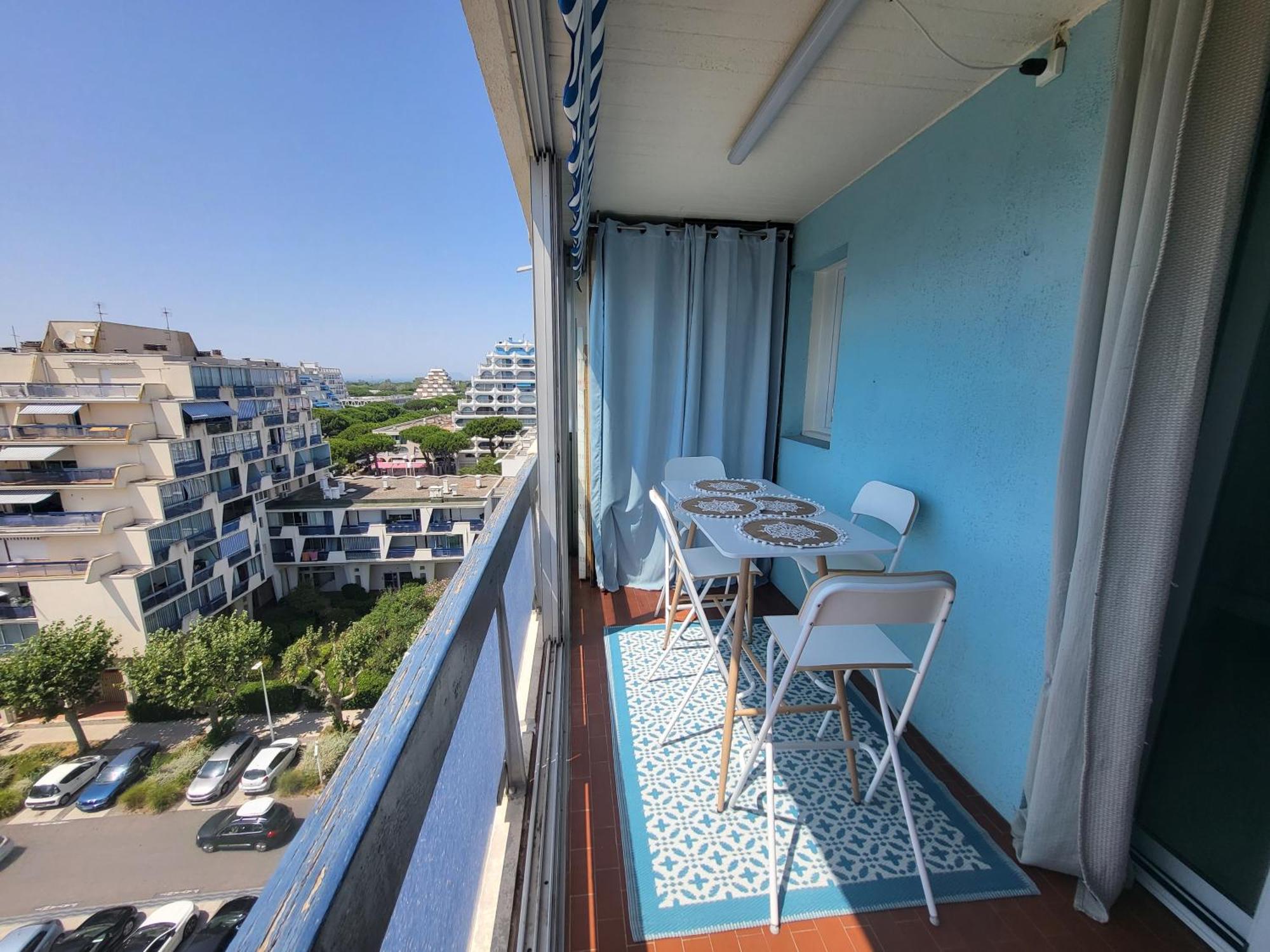Appartement Lumineux Avec Vue Sur Mer A 50 M De La Plage Et Du Centre 라그랑모트 외부 사진