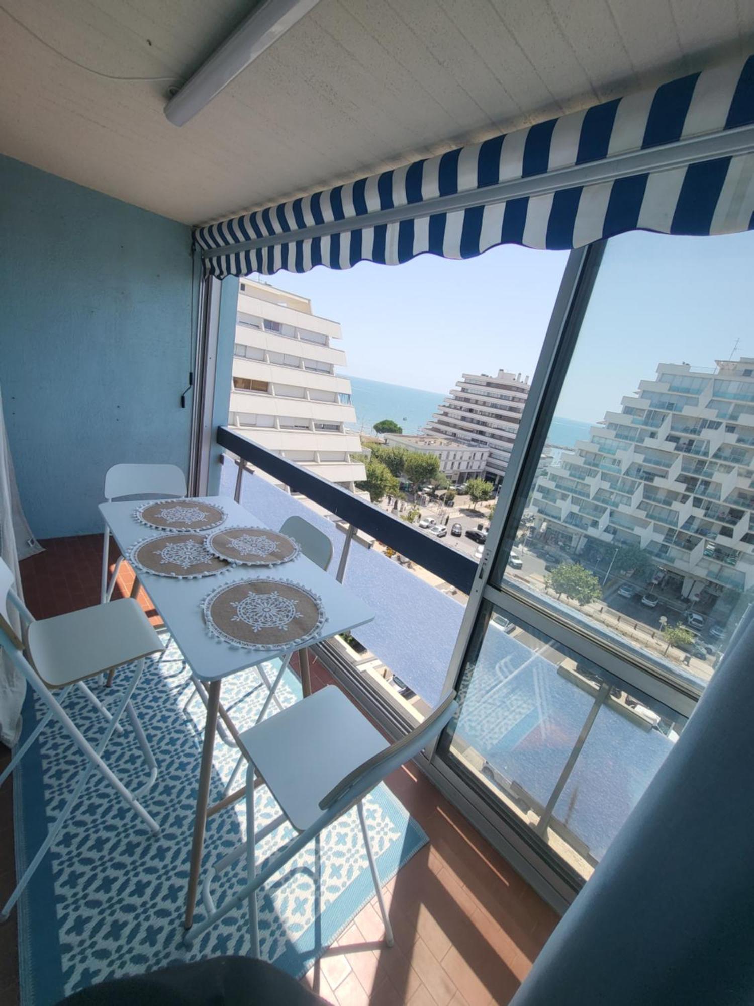 Appartement Lumineux Avec Vue Sur Mer A 50 M De La Plage Et Du Centre 라그랑모트 외부 사진